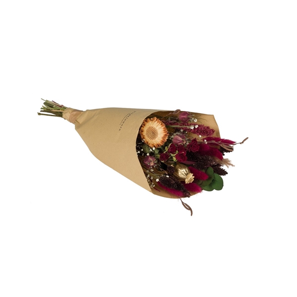 <h4>Droogbloemen-Field Bouquet Small 30cm- Scarlet Red</h4>