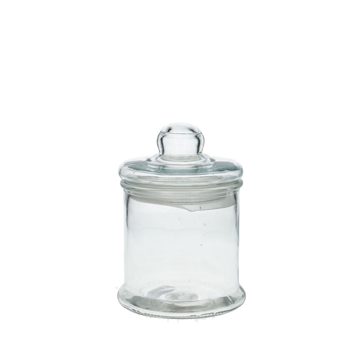 <h4>Glas Pot+deksel d12*15cm</h4>