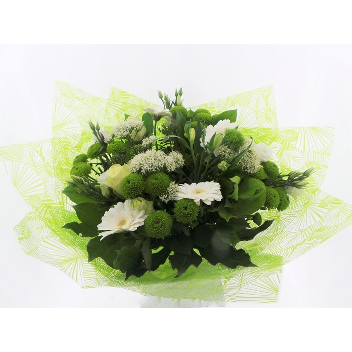 <h4>Bouquet Large White / Green</h4>