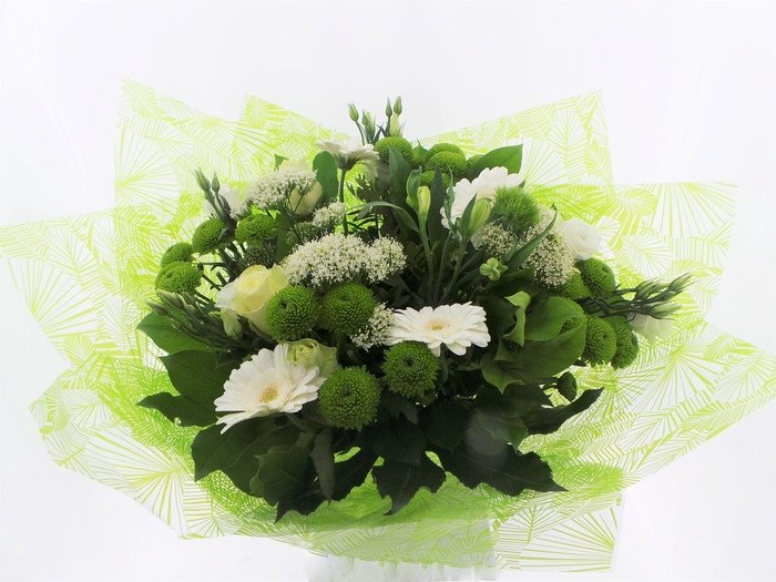 Bouquet Large White /Green