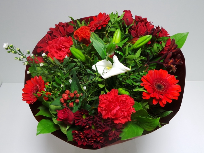 Bouquet Biedermeier X-Large Red