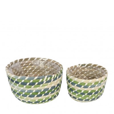 <h4>Manden Iringa planter S/2 d20*12cm</h4>