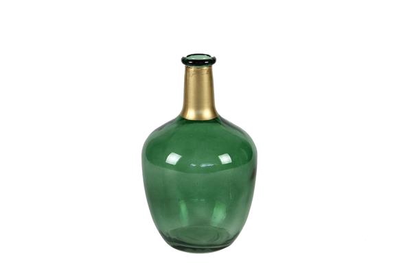 <h4>Bottle Glass H25 Green 08048</h4>