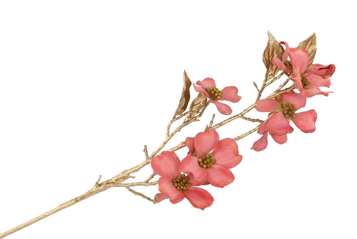 <h4>Silk Magnolia Gold Pink 74cm</h4>