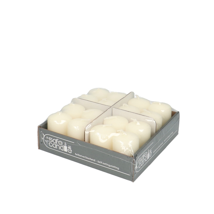 <h4>Kaars Stomp Safe Candle d04*06cm CRE</h4>