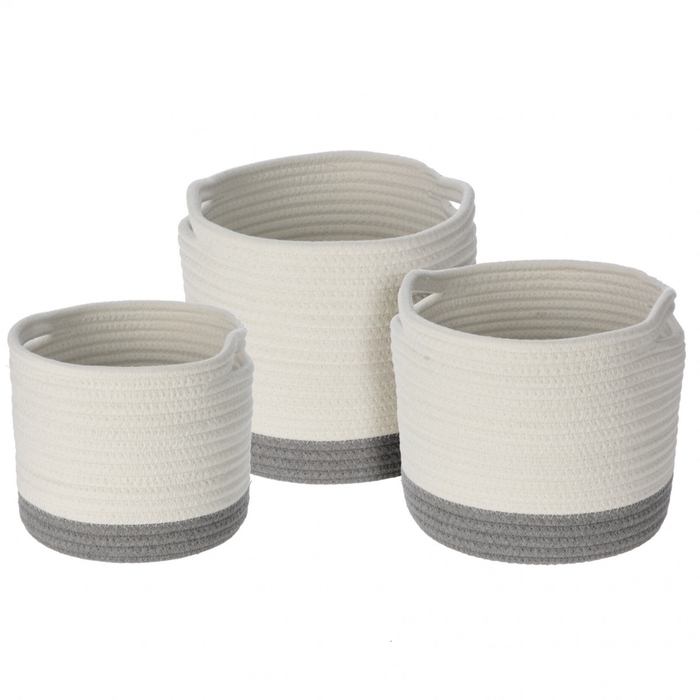 <h4>Basket sets Simone pot S/3 d23*21cm</h4>