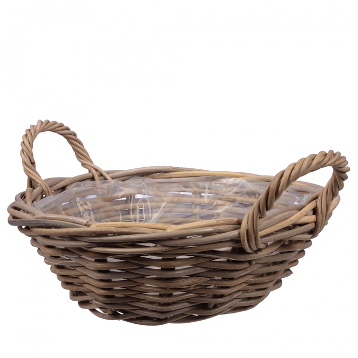 <h4>Manden Rotan schaal d40*16cm</h4>