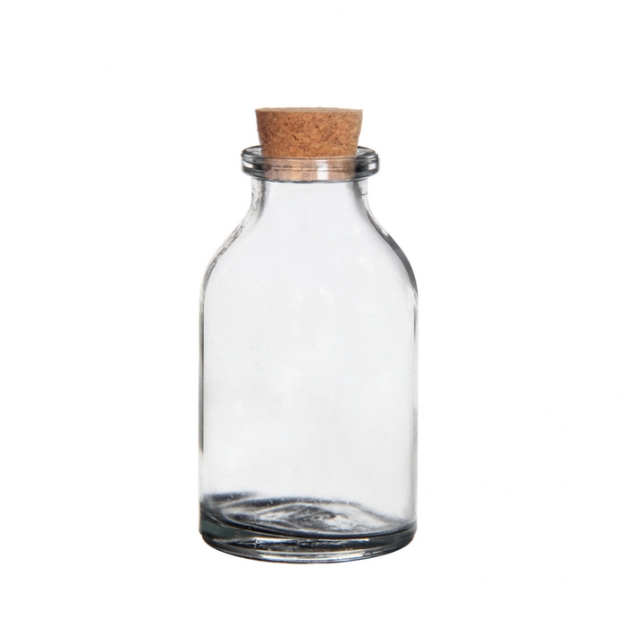 <h4>Glass Bottle+cork d03*6cm</h4>