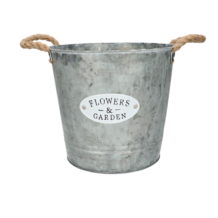 <h4>Zink Garden pot d23*21cm</h4>
