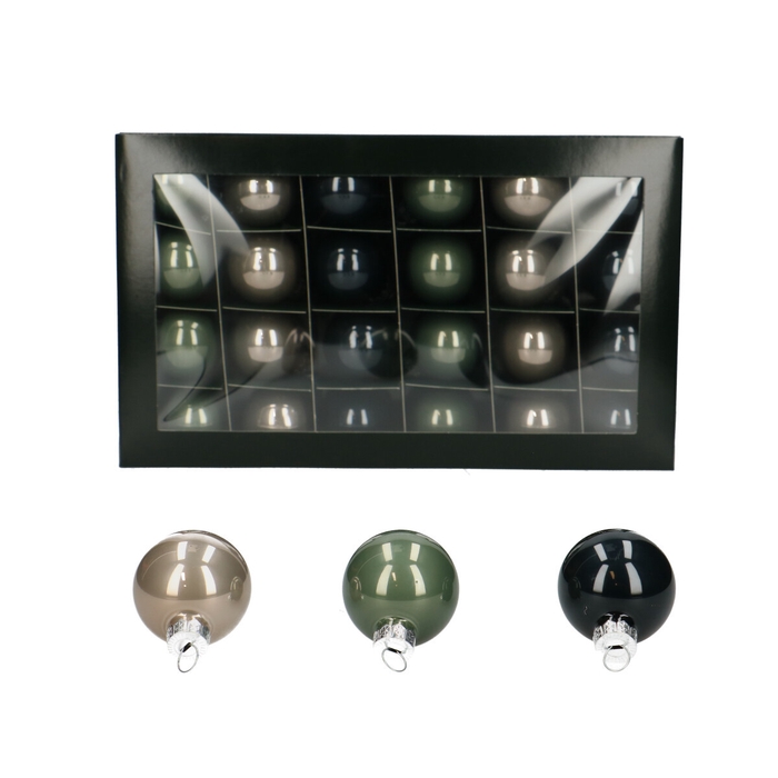 <h4>Kerstbal Bal  40mm pearl x48</h4>