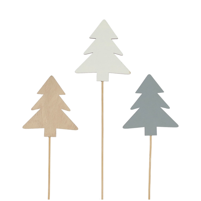 <h4>Christmas sticks 20cm Wood tree d08cm</h4>