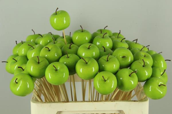 <h4>Stick Apple 5cm Green Gloss</h4>