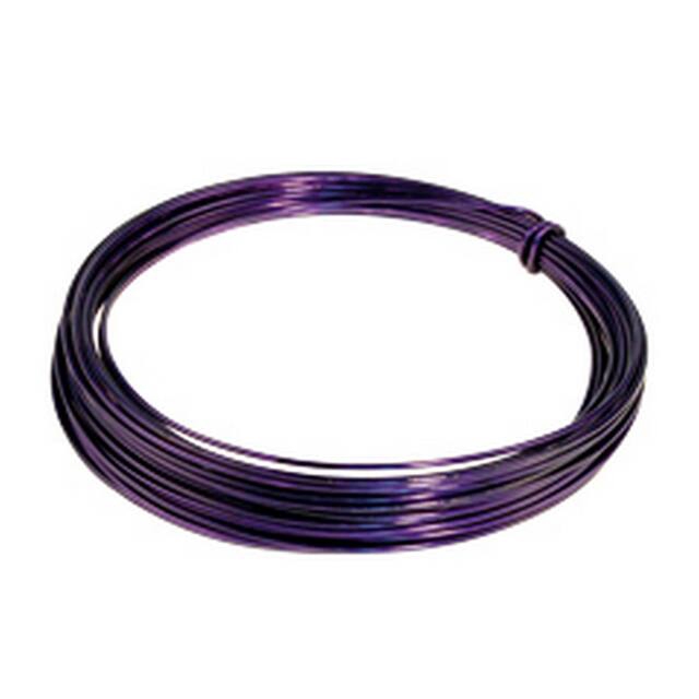 <h4>Aluminium wire purple - 100gr (12 mtr)</h4>