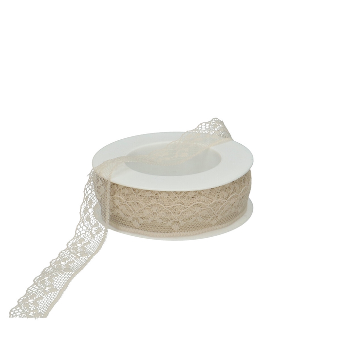 <h4>Bruiloft Kant 18mm 18m</h4>