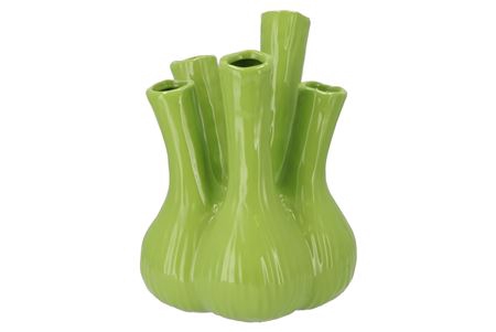<h4>Aglio Shiny Apple Green Vase 26x35cm</h4>