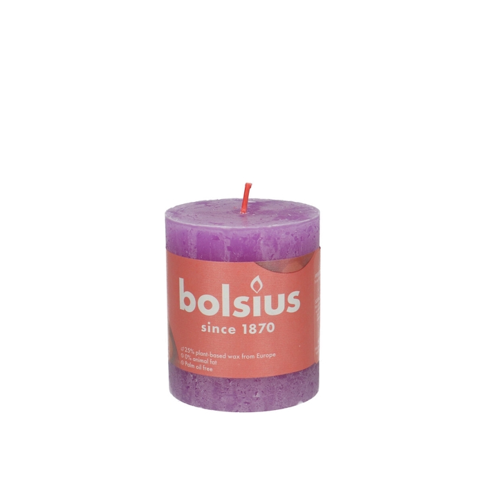 <h4>Kaars Stomp D07*08cm Rustiek</h4>