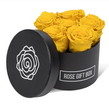 <h4>Premium Rose Gift Box Yellow</h4>