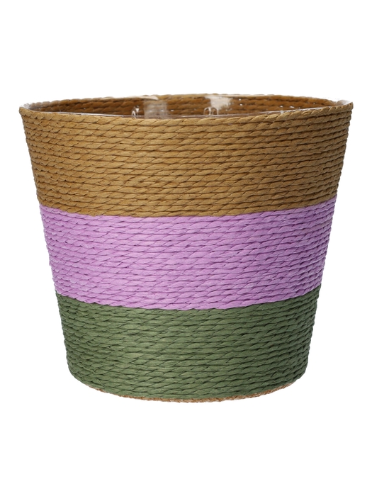 <h4>DF06-590525075 - Basket Riley Trio d19xh16 brown</h4>