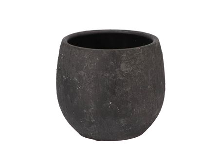 <h4>Bali Black Coal Pot 16x14cm</h4>