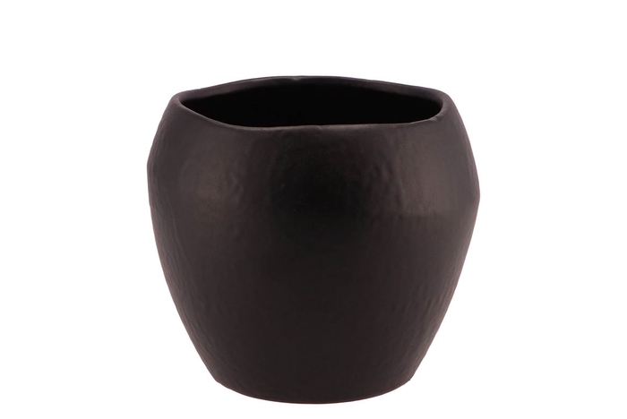 <h4>Amarah Black Pot Boule 18x15,5cm</h4>
