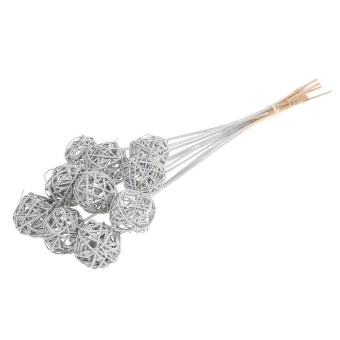 <h4>Brunch ball 5cm o/s 10pc SB grey misty</h4>