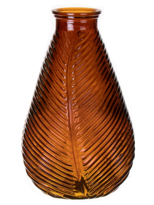 <h4>DF02-590131000 - Vase Flora d6/14xh23 amber</h4>
