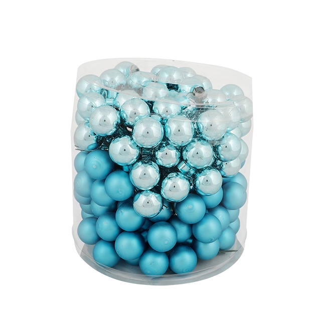 <h4>Glasbal 25mm op dr. blauw combi 144/koker</h4>