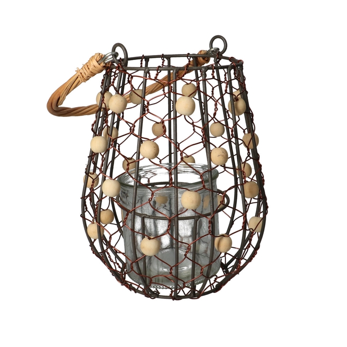 <h4>Lantaarn Ijzerdraad d12.5/18*21cm</h4>