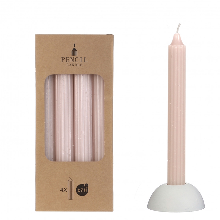 <h4>Candle Pencil d2.2*20cm x4</h4>