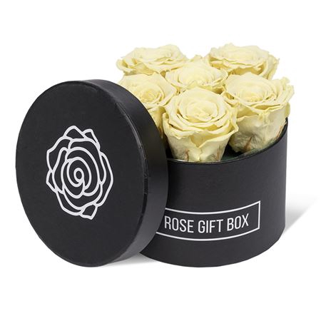 <h4>Premium Rose Gift Box Creme</h4>