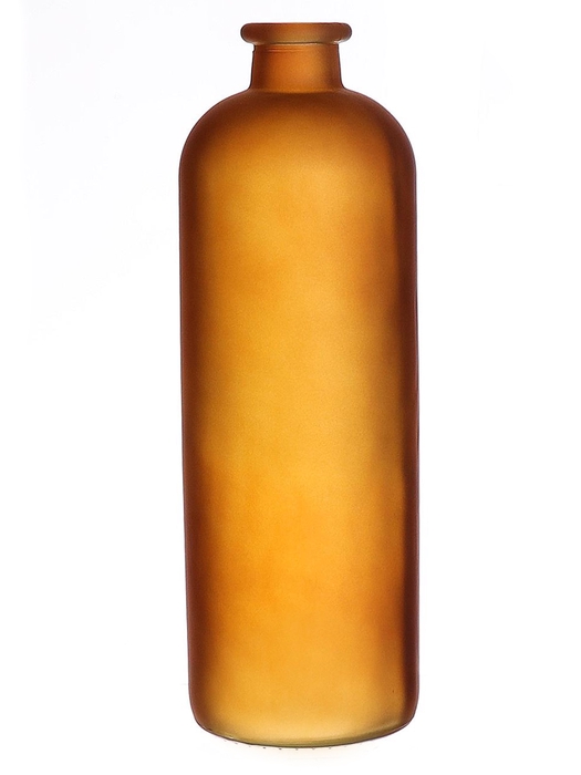 <h4>DF664130900 - Bottle Jules d5/11xh33 amber frosted</h4>