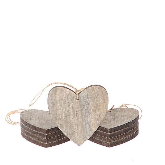 <h4>Decoratie Hanger hart  7cm x10</h4>