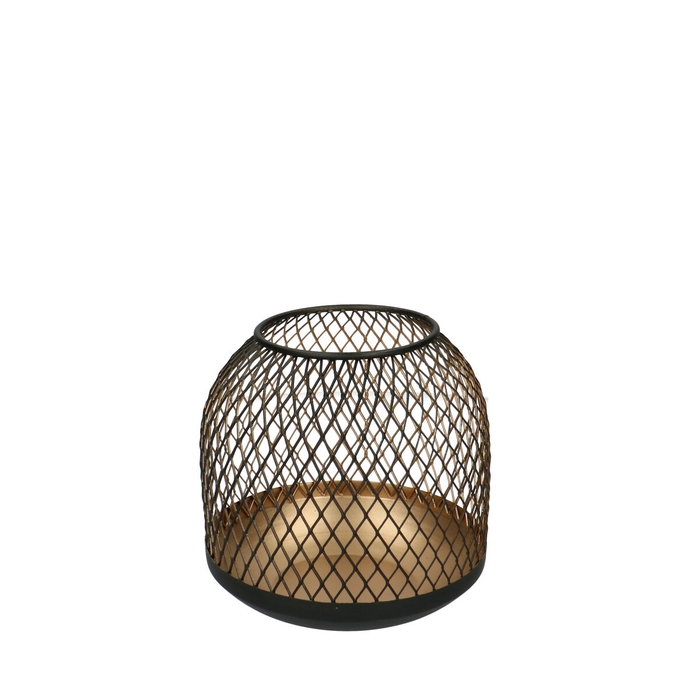 <h4>Lantaarn Metaal Elvissa d15*15cm</h4>