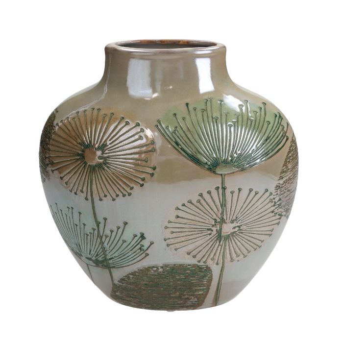 <h4>Keramiek Exclusief Dandelion vaas 23*12*24cm</h4>