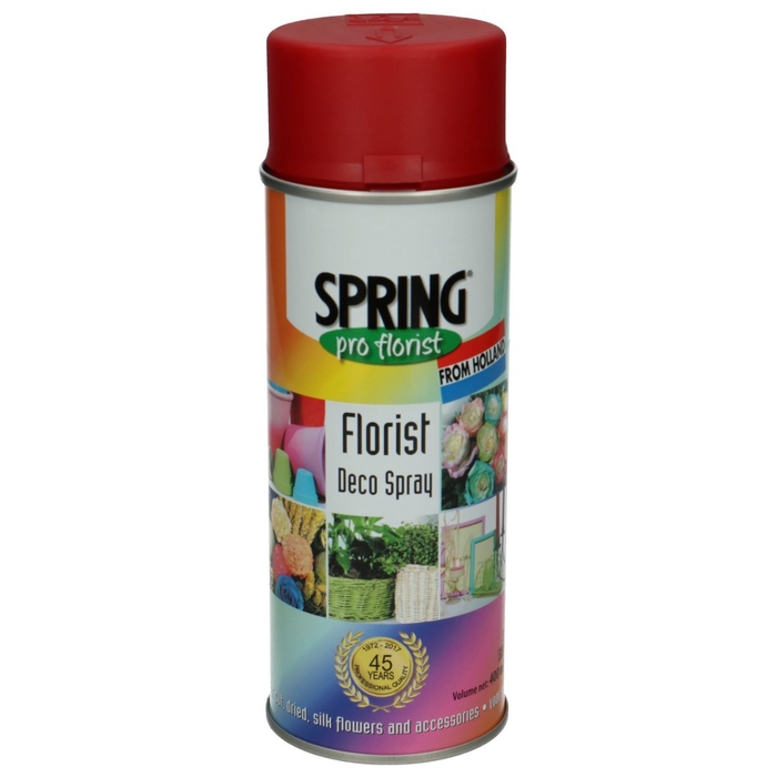<h4>Decoration Decospray 400ml Holiday Red</h4>
