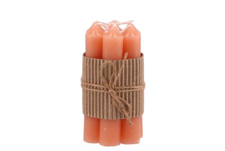 <h4>Kaars Crown Peach Per 7 2x12cm</h4>
