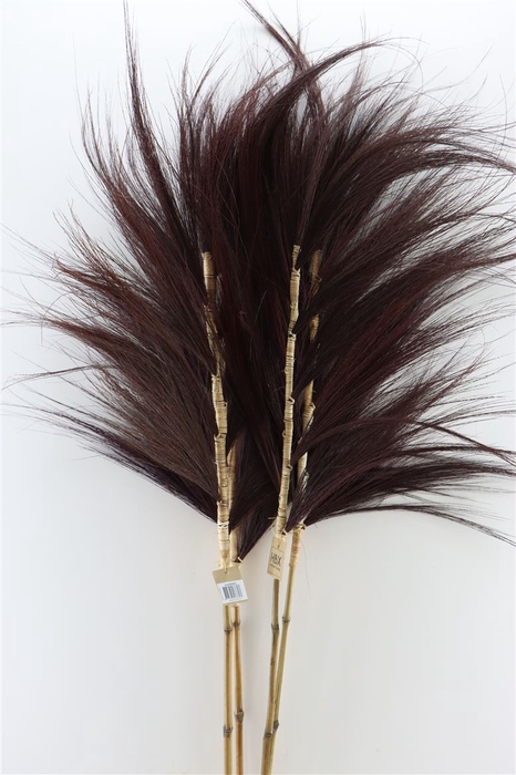 <h4>Deco Stem Feather Grain Wide 140cm Purple</h4>