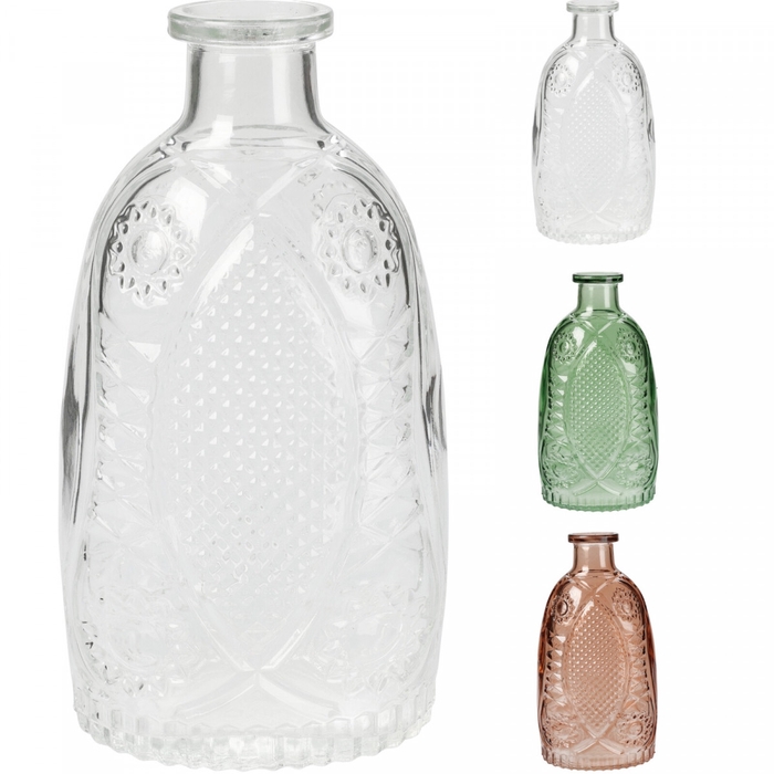 <h4>Glas Vaas d10*21cm</h4>