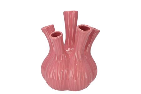 <h4>Aglio Shiny Pink Vase 20x25cm</h4>