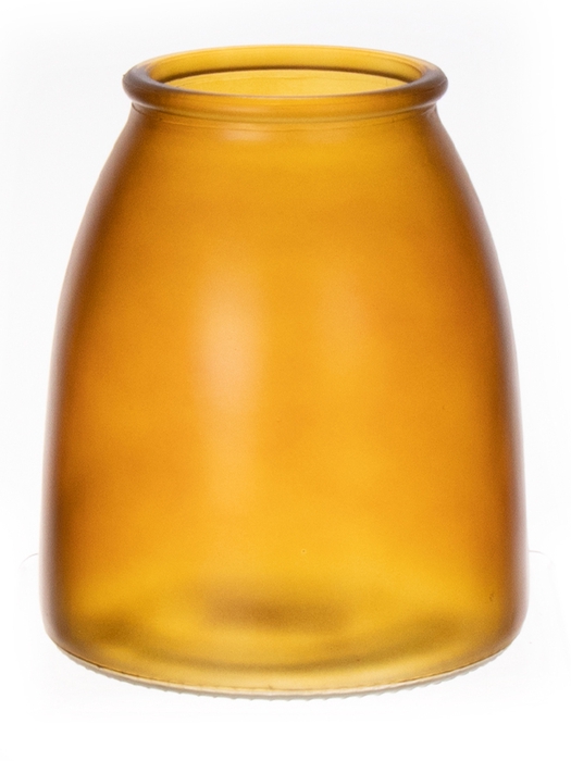 <h4>DF01-590090900 - Vase Amori d8.5/13xh15 amber</h4>
