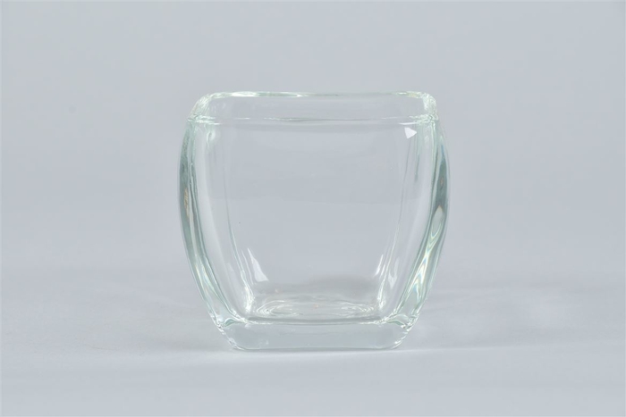 <h4>Glas Vierkant Rond 9x8cm</h4>