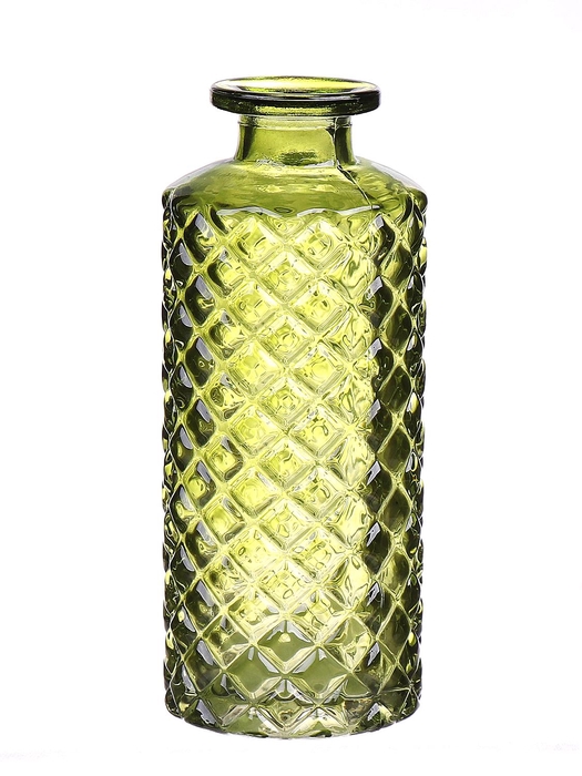 <h4>DF664113700 - Bottle Caro17 d5.2xh13.2 vintage green</h4>
