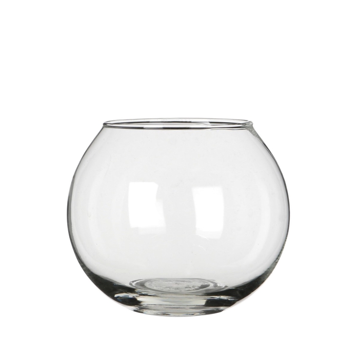 <h4>Glas Kogelvaas d12/7*10cm</h4>