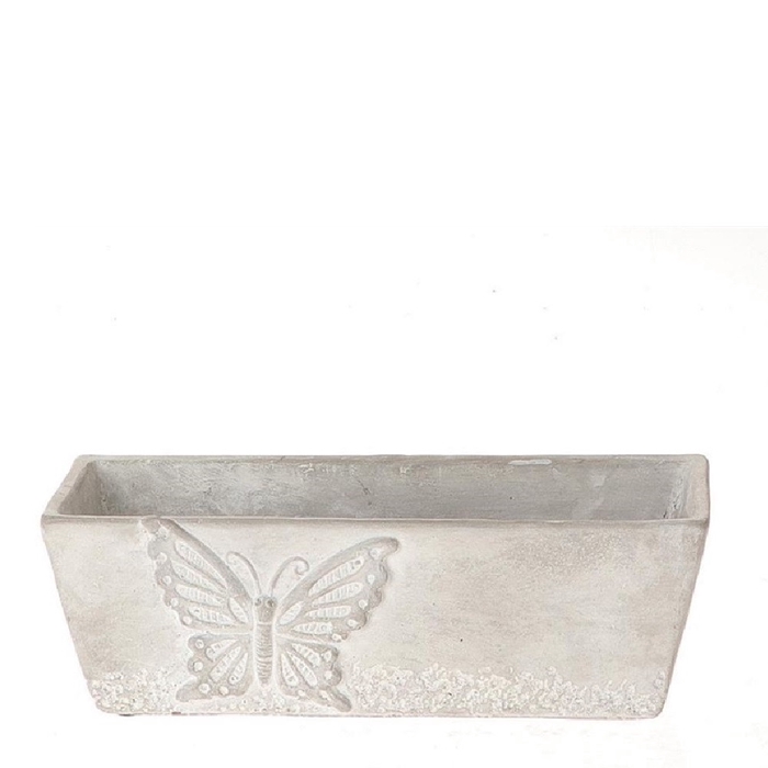 <h4>Keramiek Vlinder planter 31*13*10cm</h4>
