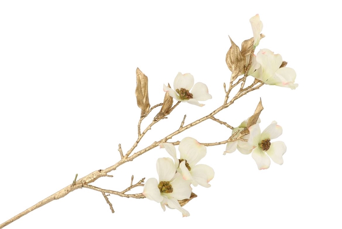 <h4>Silk Magnolia Gold White 74cm</h4>