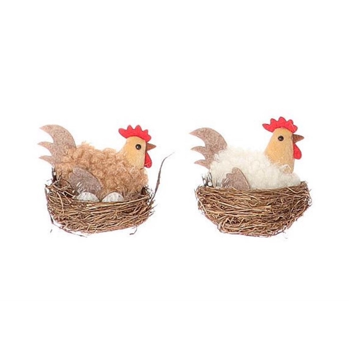 <h4>Easter Deco chicken 7.5cm</h4>