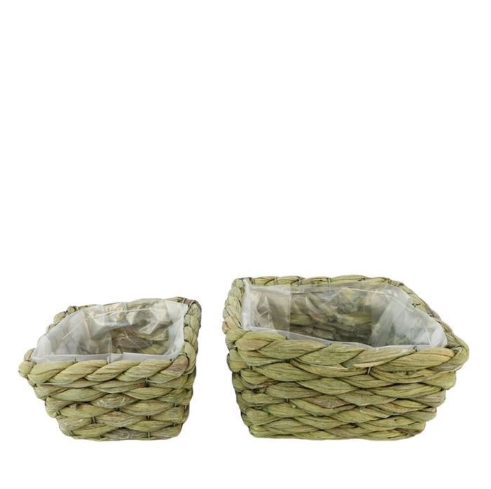 <h4>Baskets Corded Comber S/2 d23*12cm</h4>