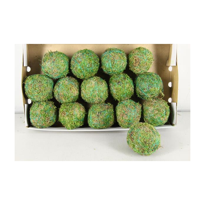 <h4>Ball Moss Green 10cm</h4>