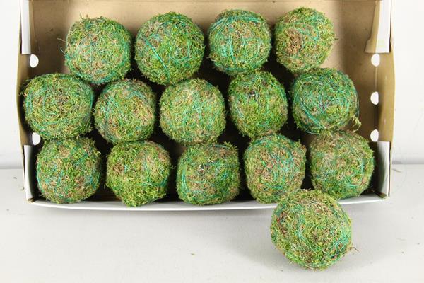 <h4>Ball Moss Green 10cm</h4>