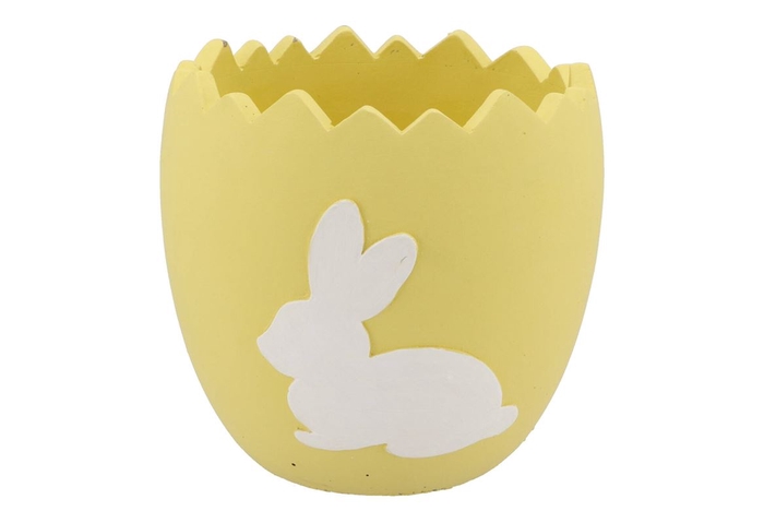 <h4>Easter Rabbit Pot Yellow 17,5x17,5x17cm</h4>